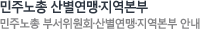 민주노총 산별연맹,지역본부